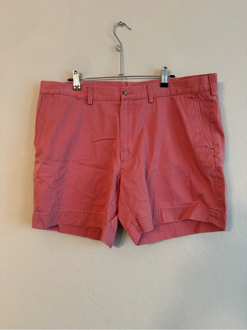 Men’s Polo Ralph Lauren Classic Fit Pink Shorts